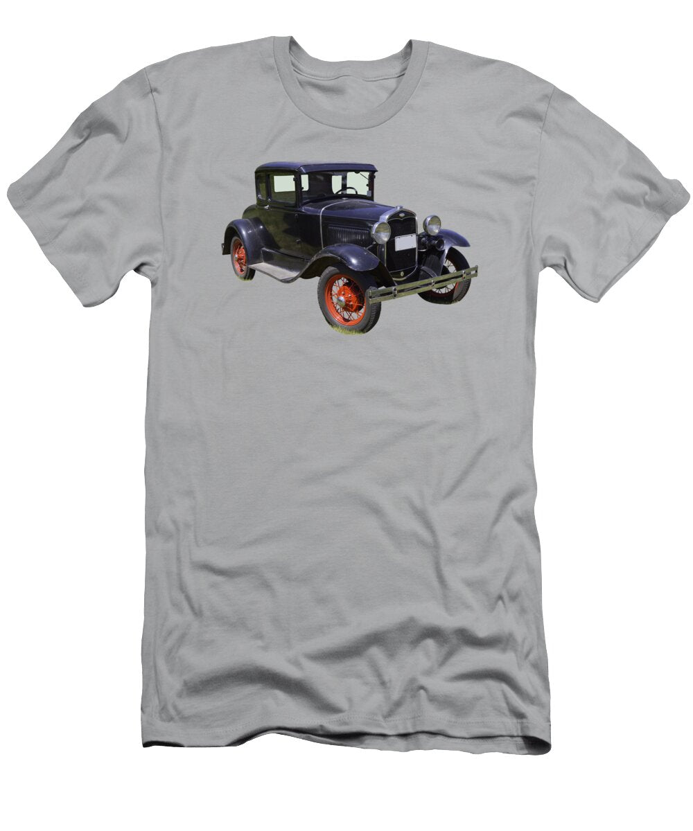 Antique Black Ford Model a Roadster Keith Webber Jr T-Shirt