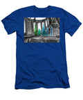 Antique Blue Green Glass Bottle Collection Baltimore Maryland Glass Corporation Marianna Mills T-Shirt