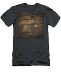 Antique Kerosene Lantern on Rock Wall Yo Pedro T-Shirt