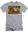 Antique Tractor Before Rubber Tires Christina Wedow T-Shirt