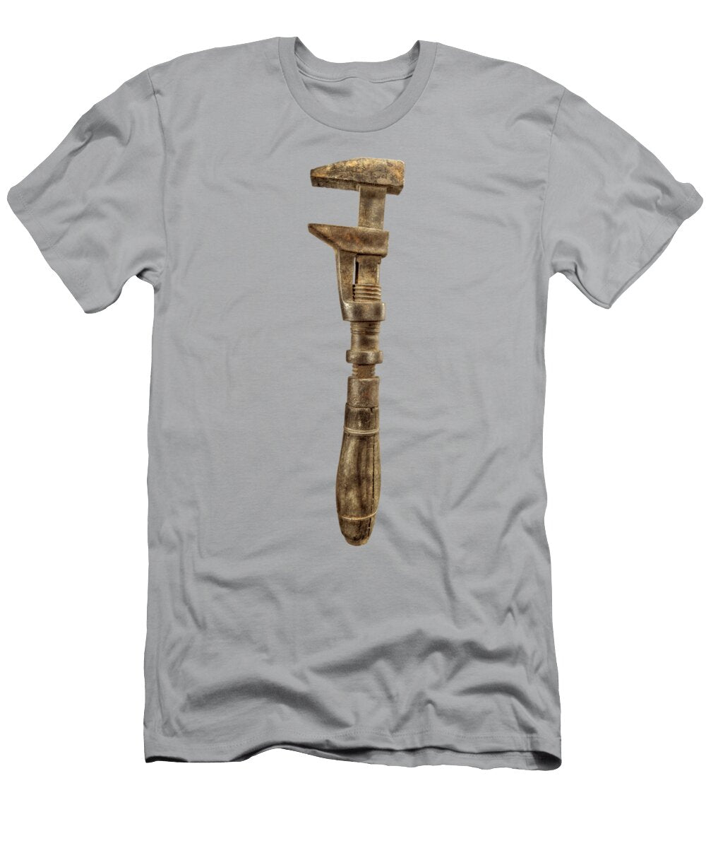 Antique Wrench L Face Wood Wire Yopedro T-Shirt