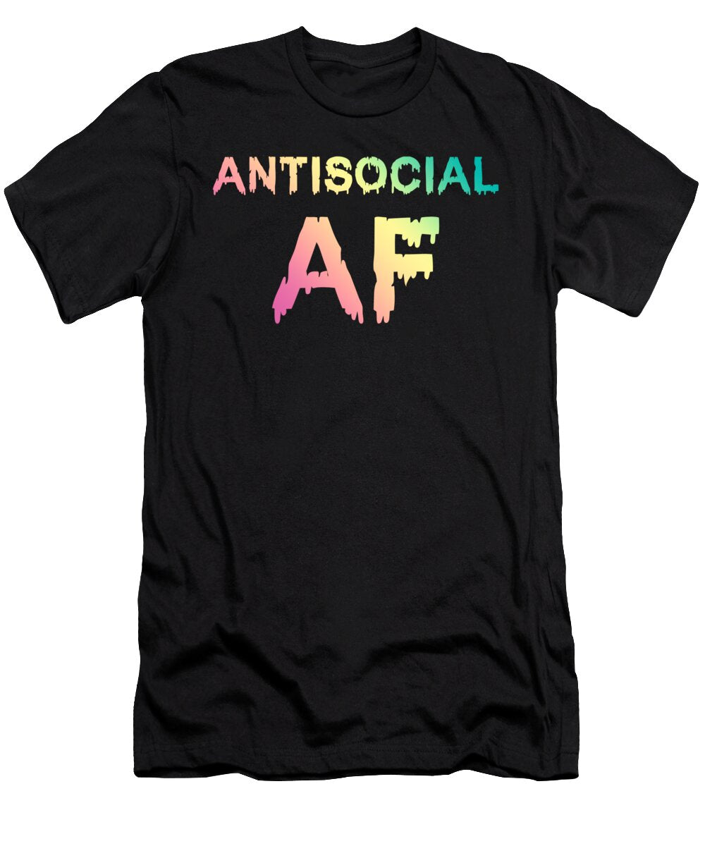 Antisocial Af Manuel Schmucker T-Shirt