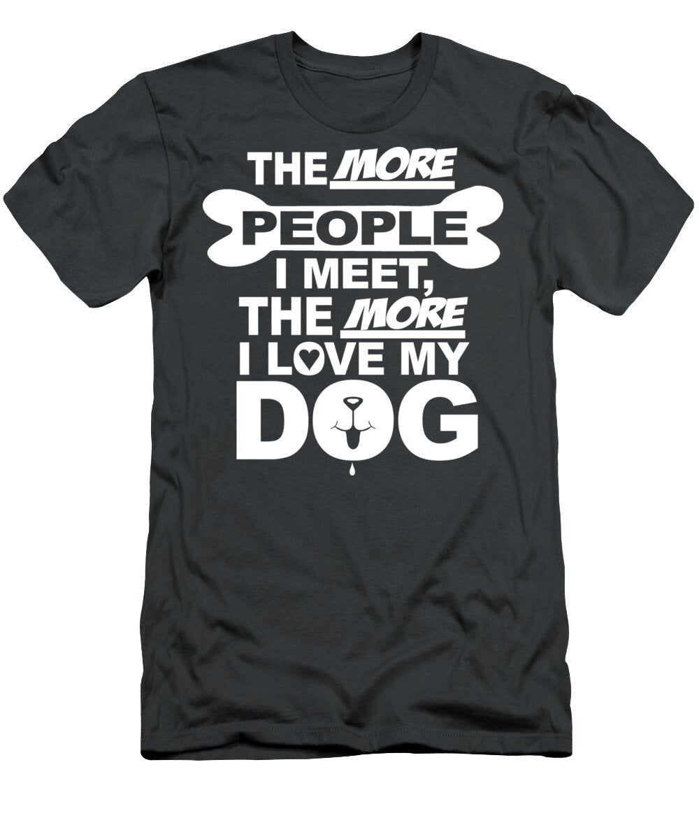 Antisocial Pet Lover Togetherasonedesigns Llc T-Shirt