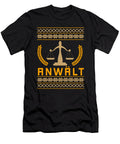 Anwalt Lawyer Ugly Christmas Sweater Design Thomas Larch T-Shirt