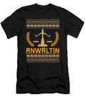 Anwaltin Lawyer Ugly Christmas Sweater Design Thomas Larch T-Shirt