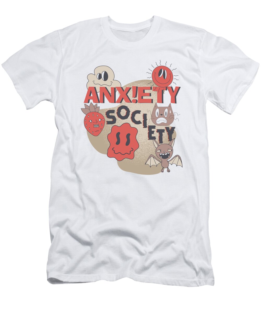 Anxiety Society Me T-Shirt