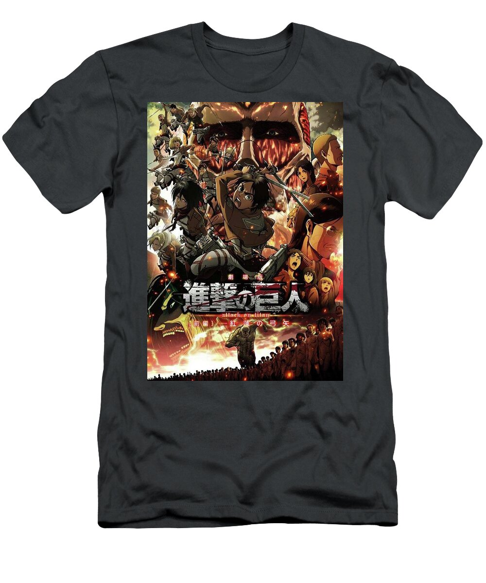 Aot Founding Titan Alda Rippin T-Shirt