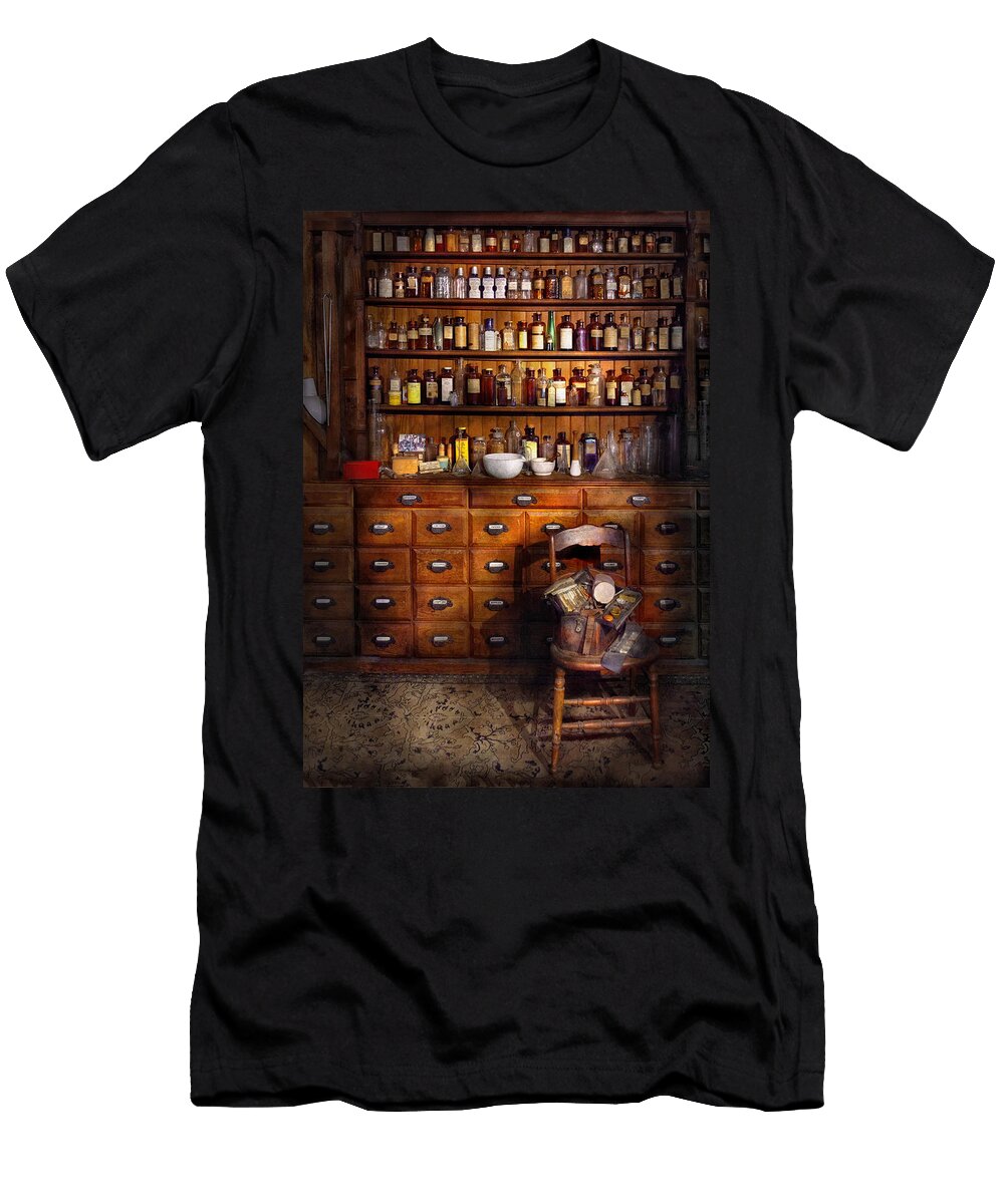Apothecary Just the Usual Selection Mike Savad T-Shirt