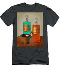 Apothecary Bottles and Brass Pestle and Mortar Gill Billington T-Shirt