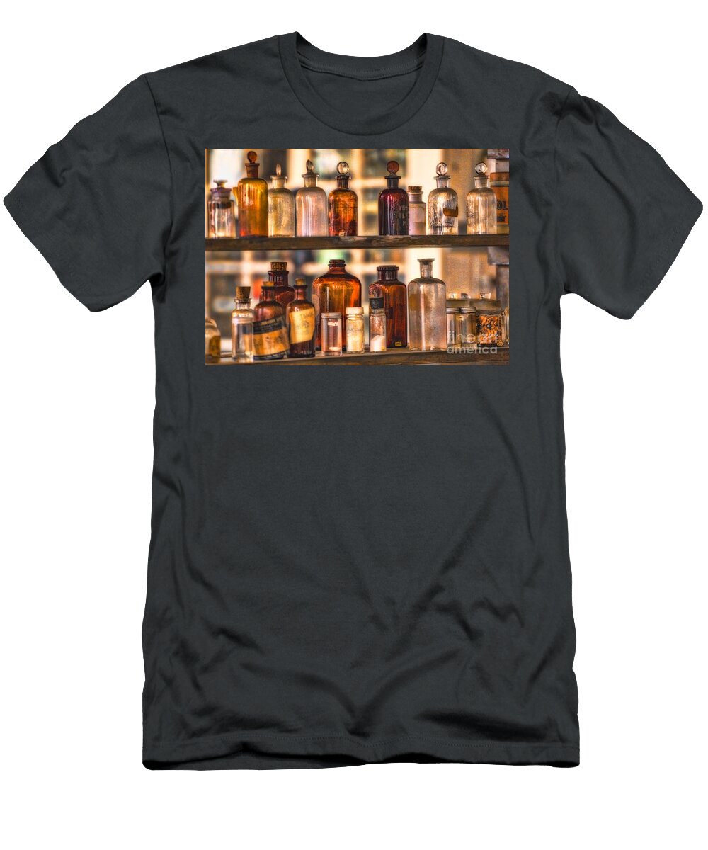 Apothecary Bottles Jerry Fornarotto T-Shirt