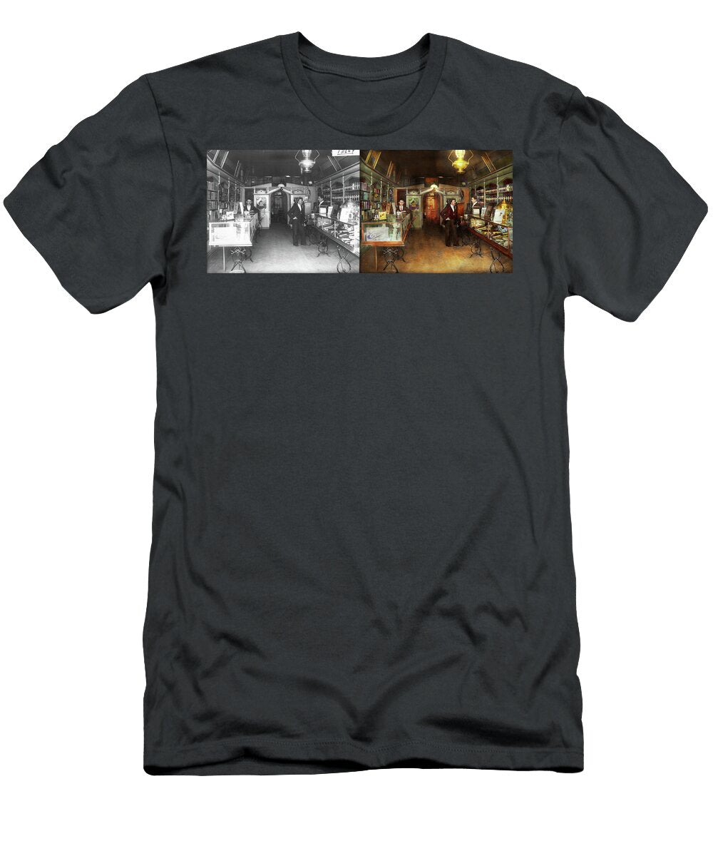 Apothecary Spell Books and Potions 1913 Side By Side Mike Savad T-Shirt