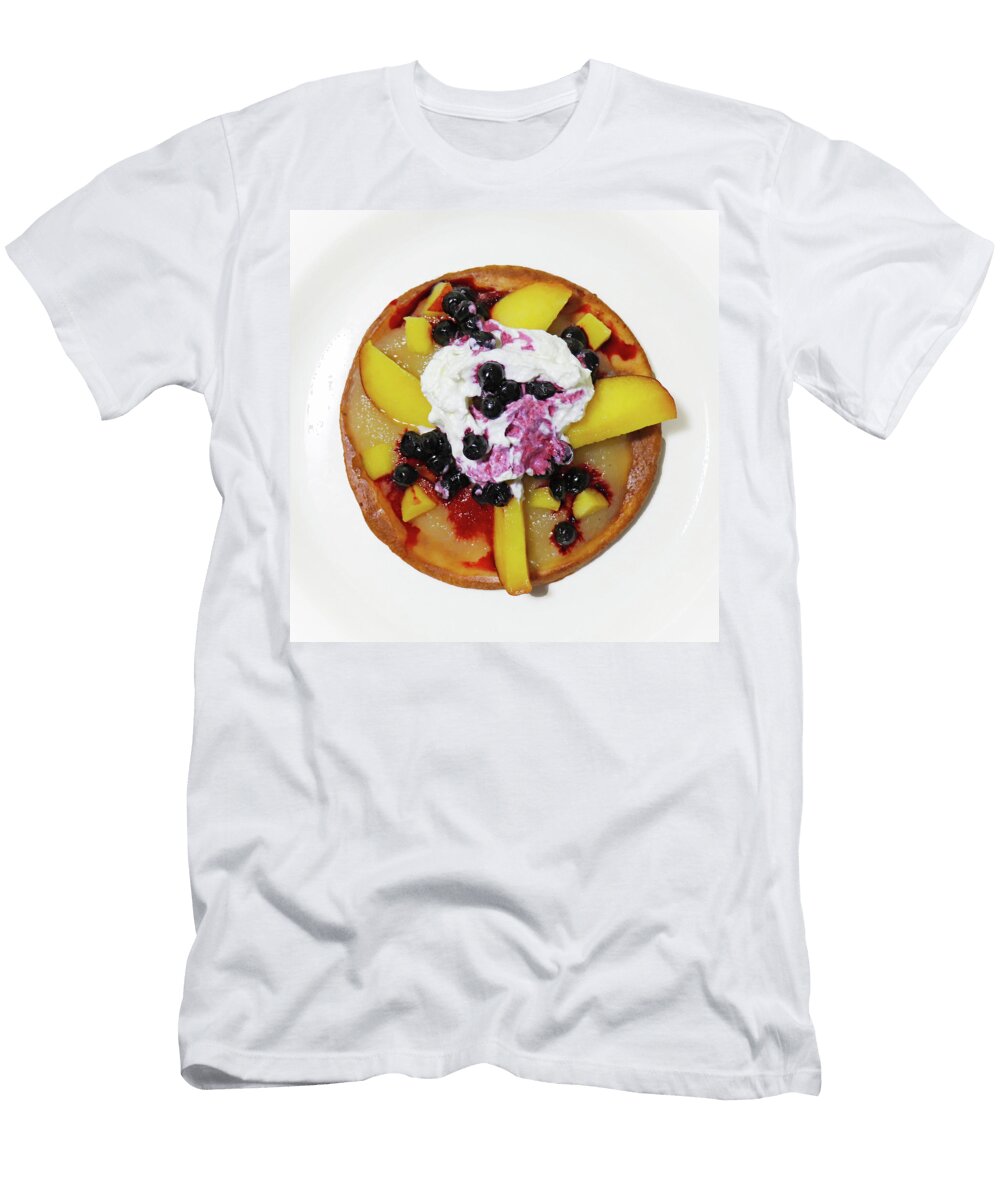 Apple Sauce Nectarine Pancake and Cream Johanna Hurmerinta T-Shirt