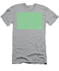 Aqua Blue and Yellow Chevron Zigzag Pattern Petite Patterns T-Shirt