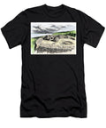 Archaic Huts or Hives Fort of the Wolves West Coast of Ireland Colour Engraving of the 19th Century American School T-Shirt