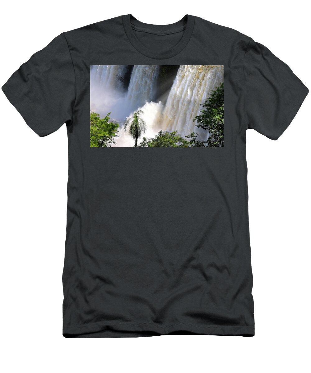 Argentina Popular Tourism Destination of Iguazu National Waterfall Park Scenic Landscapes Elijah Lovkoff T-Shirt