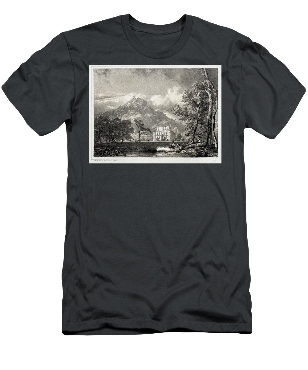 Argyle Castle 1826 Richard Parkes Bonington Motionage Designs T-Shirt