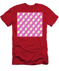 Argyle Diamomd Pink Pattern Fitri Apriliyani T-Shirt