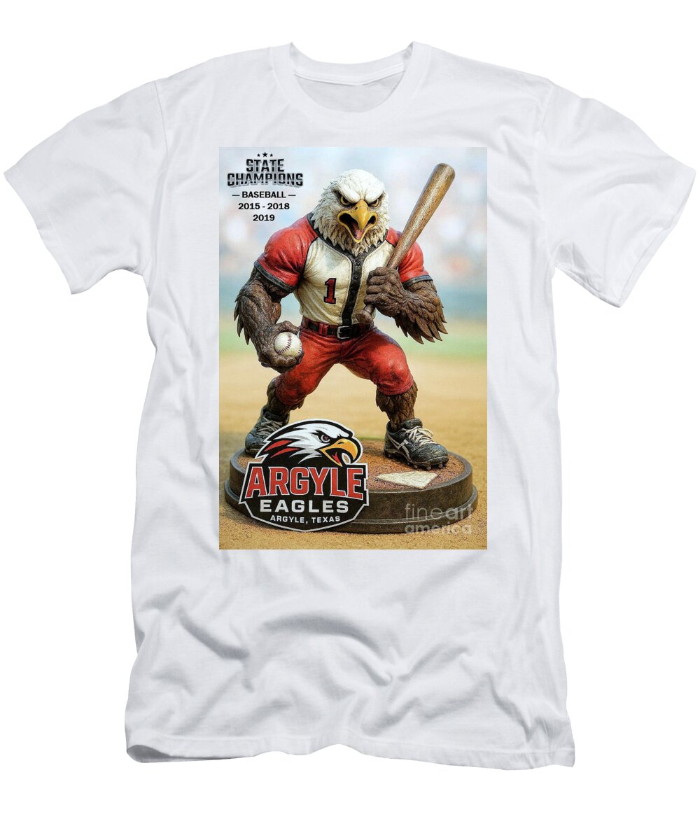 Argyle Eagles Argyle Texas Baseball Championships Robert Williams T-Shirt