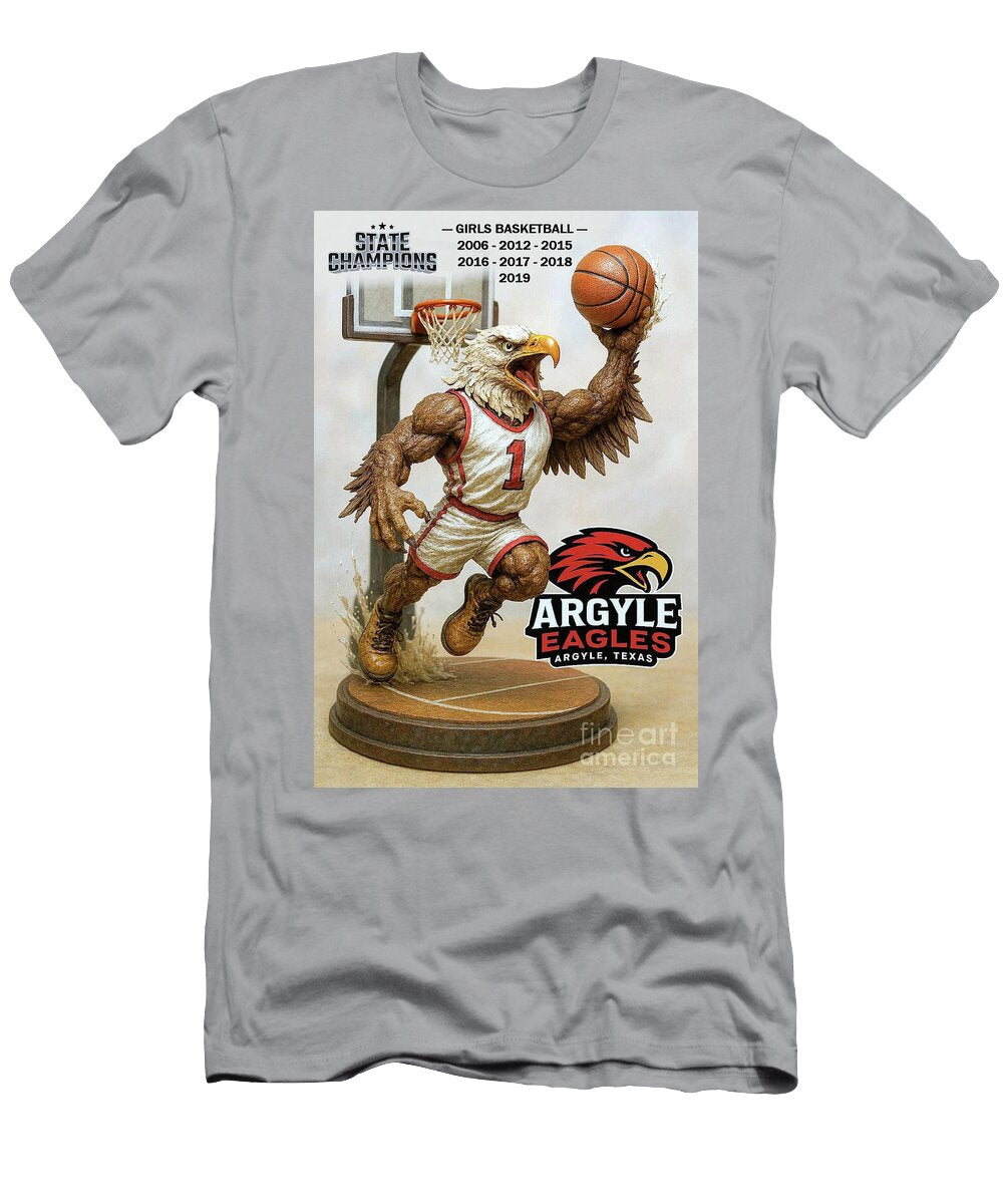 Argyle Eagles Argyle Texas Girls Basketball Championships Robert Williams T-Shirt