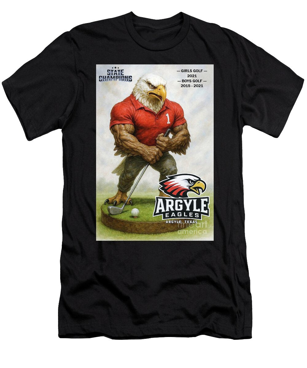 Argyle Eagles Argyle Texas Golf Championships Robert Williams T-Shirt