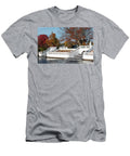 Argyle Park Waterfalls New Construction Babylon Village David Wood T-Shirt
