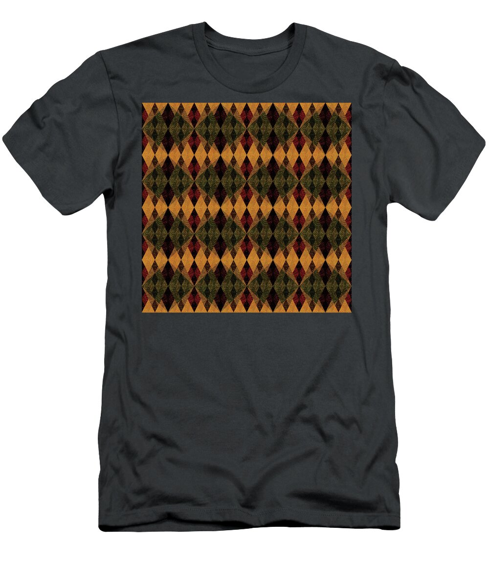Argyle Pattern Beauty Fitri Apriliyani T-Shirt