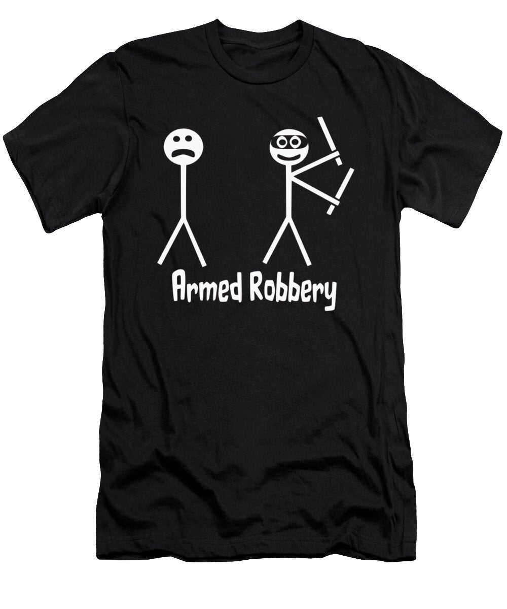 Armed Robbery Jacob Zelazny T-Shirt