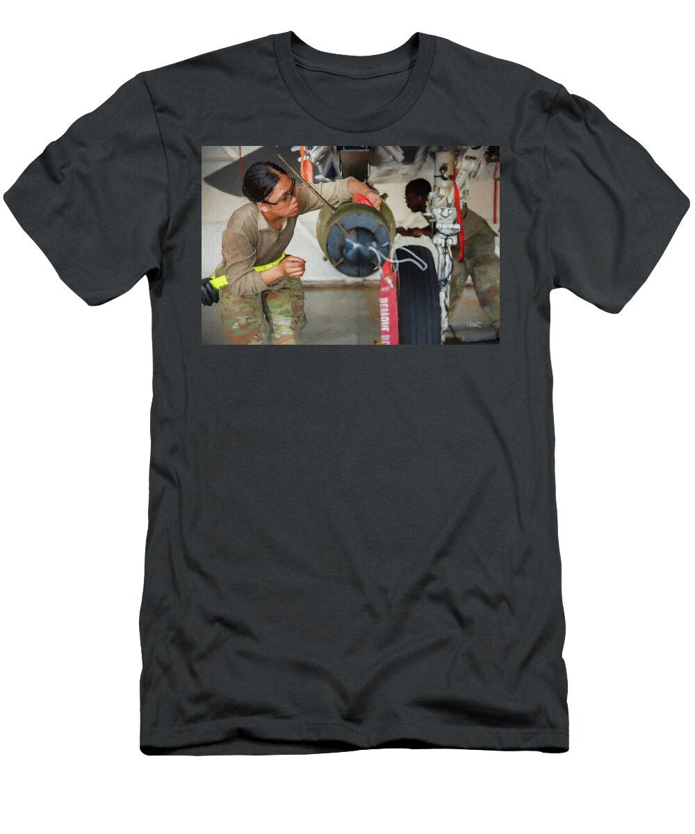 Arming the Eagle David Luebbert T-Shirt