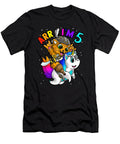 Arr Im 5 Birthday Pirate Halloween Jolly Roger Girl Boy Gift Design Sel Mermaid T-Shirt