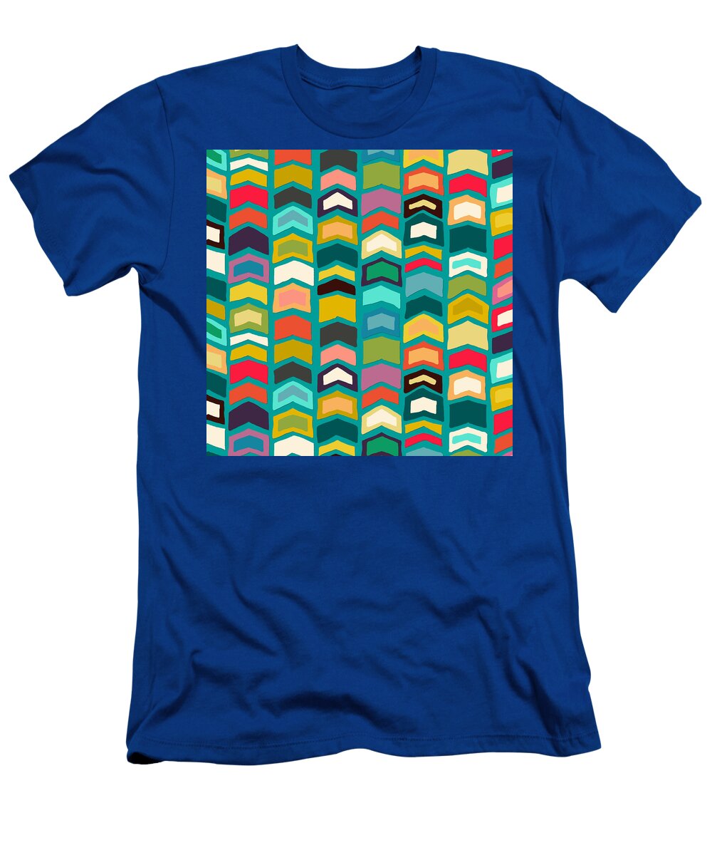 Arrow Pop Turquoise Sharon Turner T-Shirt