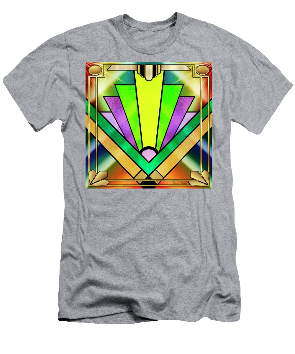Art Deco 14 Framed Chuck Staley Chuck Staley T-Shirt