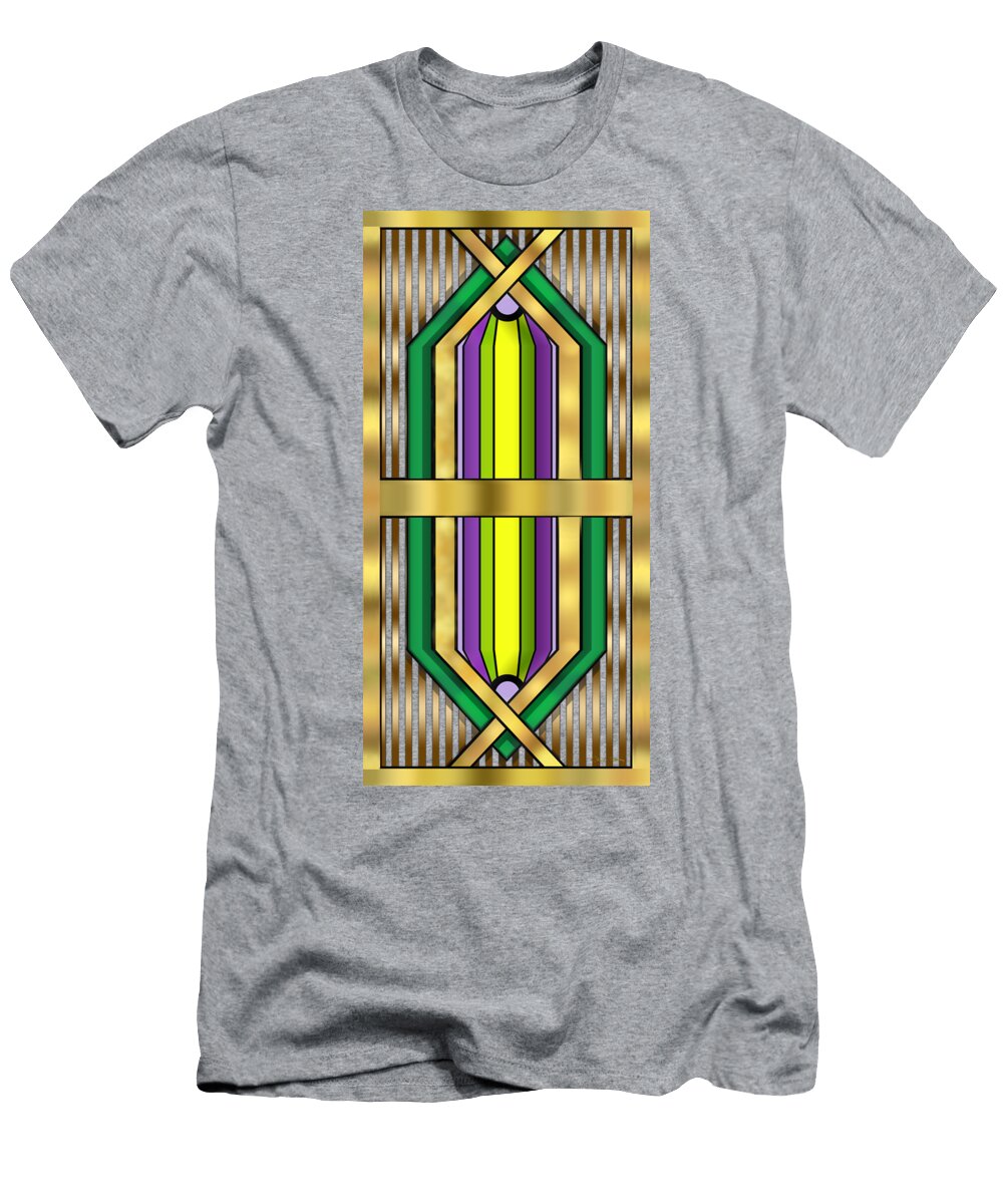 Art Deco 14 Vertical Chuck Staley Chuck Staley T-Shirt