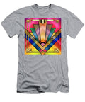 Art Deco Chevron 6 Chuck Staley T-Shirt