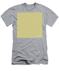 Art Deco Chevron Square Tile Pattern in Dutch White and Desert Yellow N0395 Holy Rock Design T-Shirt