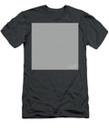 Art Deco Chevron Square Tile Pattern in Silver Sand and Granite Gray N1809 Holy Rock Design T-Shirt