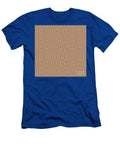 Art Deco Chevron Square Tile Pattern in Sunny Yellow and Iris Purple N0880 Holy Rock Design T-Shirt