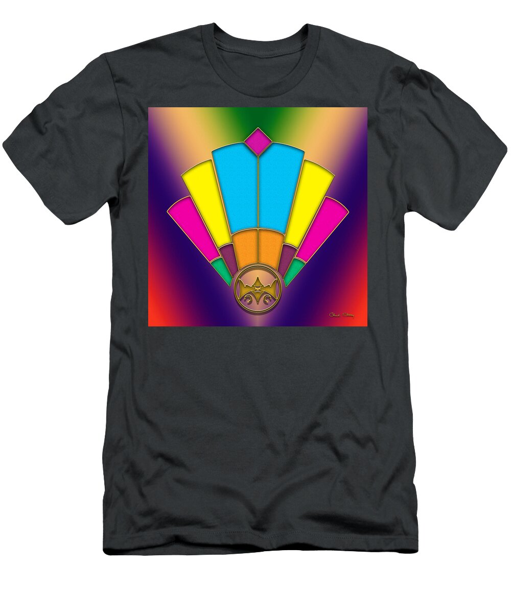 Art Deco Fan 1 Chuck Staley Chuck Staley T-Shirt