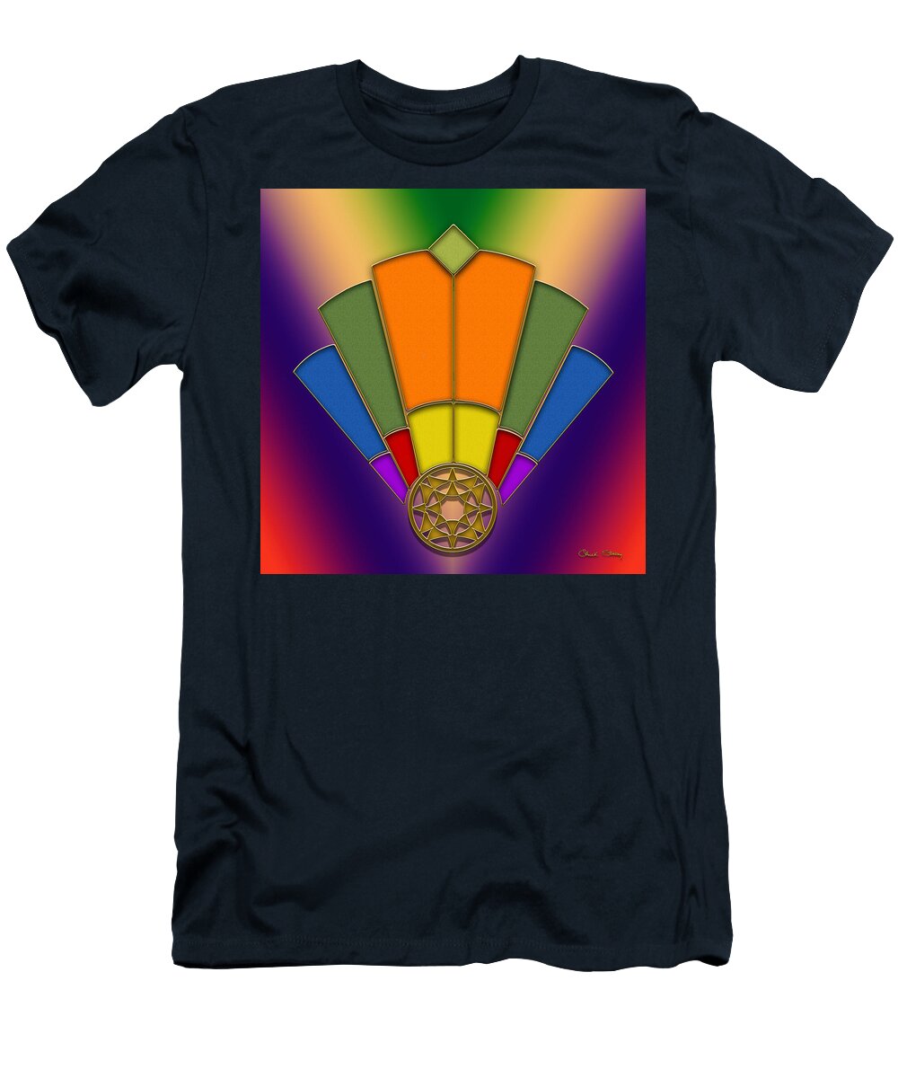 Art Deco Fan 5 Chuck Staley Chuck Staley T-Shirt