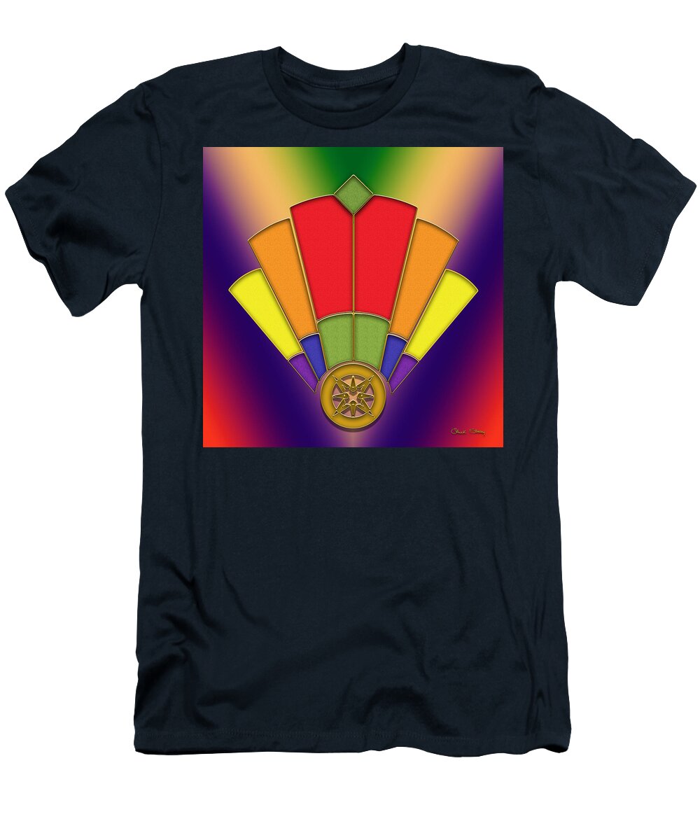 Art Deco Fan 7 Chuck Staley Chuck Staley T-Shirt