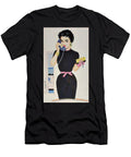 Art Deco Image Vintage Romantic 0431 Owl Gallery T-Shirt