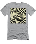 Art Deco Sports Car Comic Book Art 11 Mad Paperairplanes T-Shirt