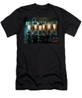 Artful Display of Carburetors with Light Bulbs Retrographs T-Shirt
