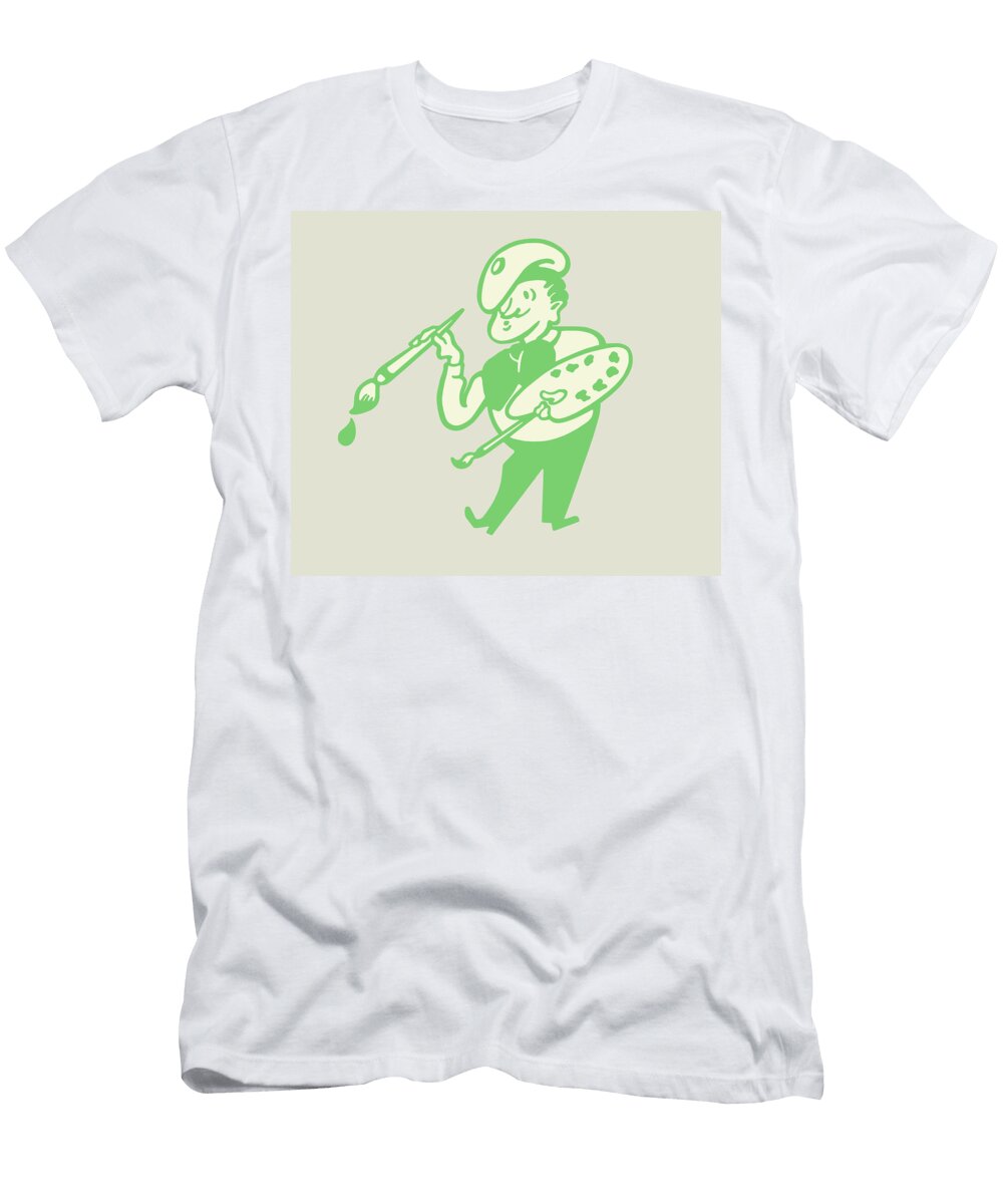 Artist Painting Csa Images T-Shirt