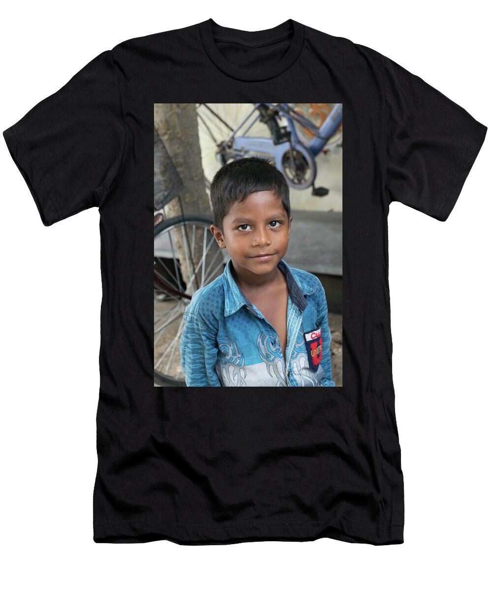 Asian Little Boy with Cute Smile Koteswara Rao Sattenapalli T-Shirt
