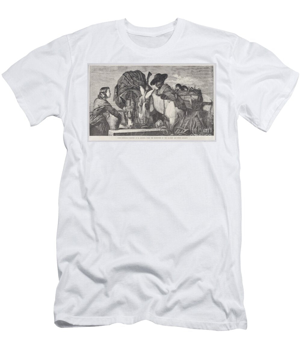 Asses Drinking From Illustrated London News Shop Ability T-Shirt