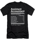 Assistant Accountant Nutrition Factors Gift Item Shi Hu Kang T-Shirt
