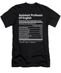 Assistant Professor of English Nutrition Factors Gift Item Shi Hu Kang T-Shirt