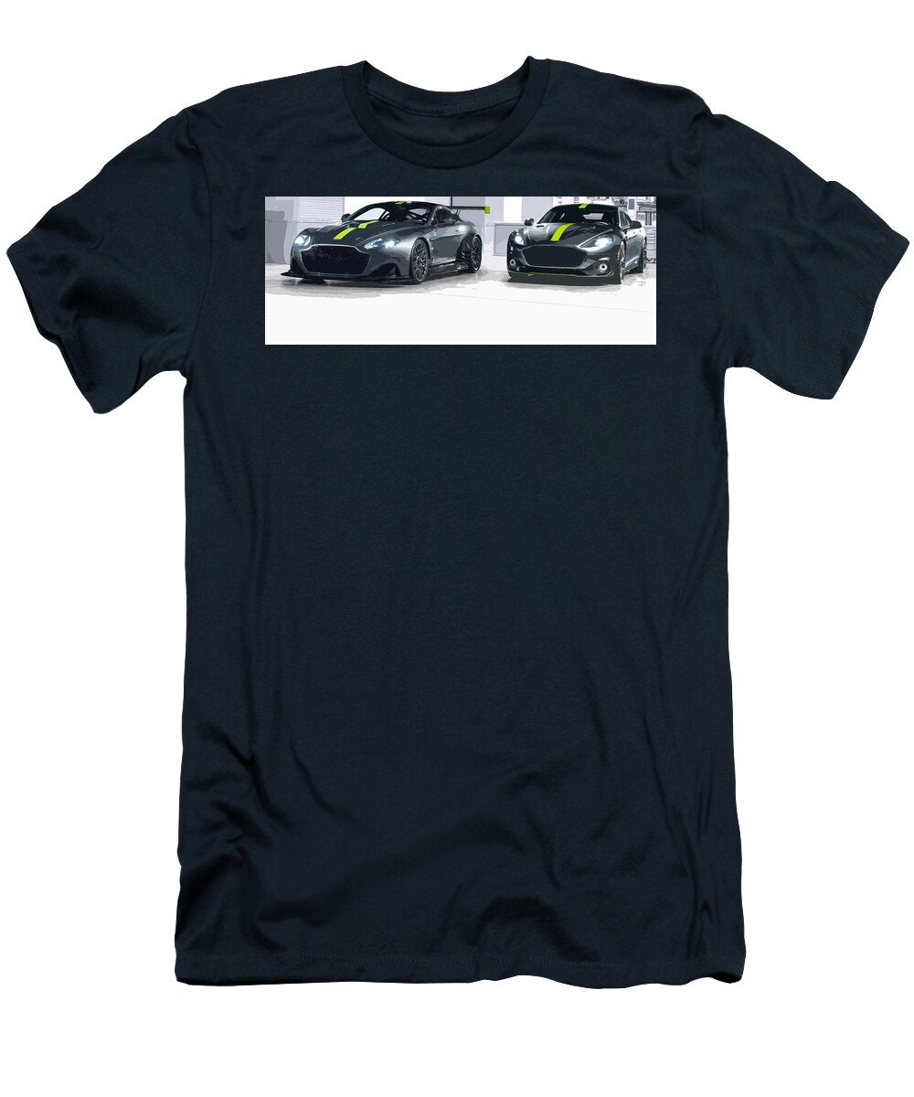 Aston Martin Vantage V12 and Rapide Amr Thespeedart T-Shirt