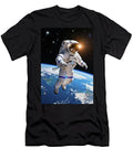 Astronaut with Giant Wrench on Spacewalk Matthias Hauser T-Shirt