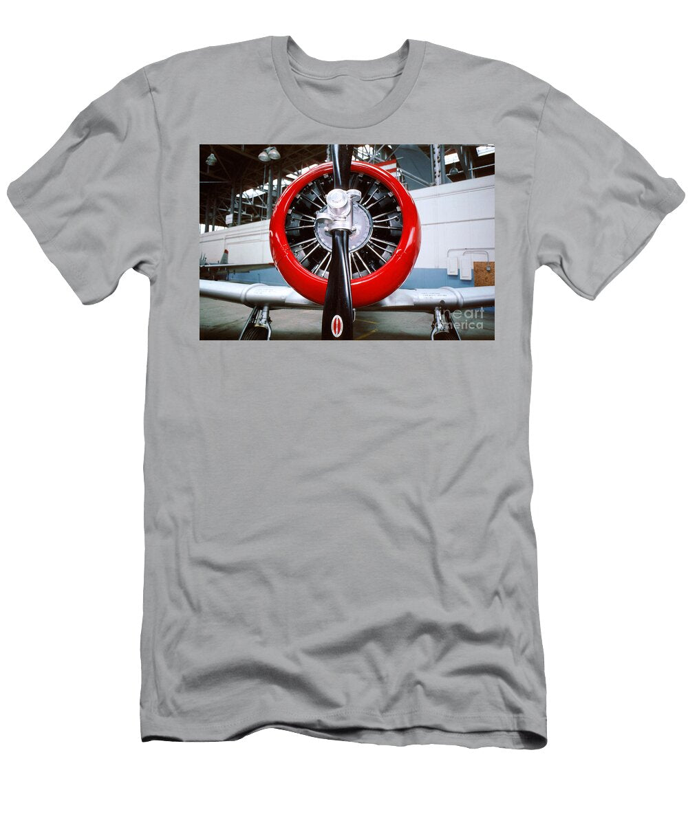 At 6b Texan Airplane Trainer Warbird Wernher Krutein T-Shirt
